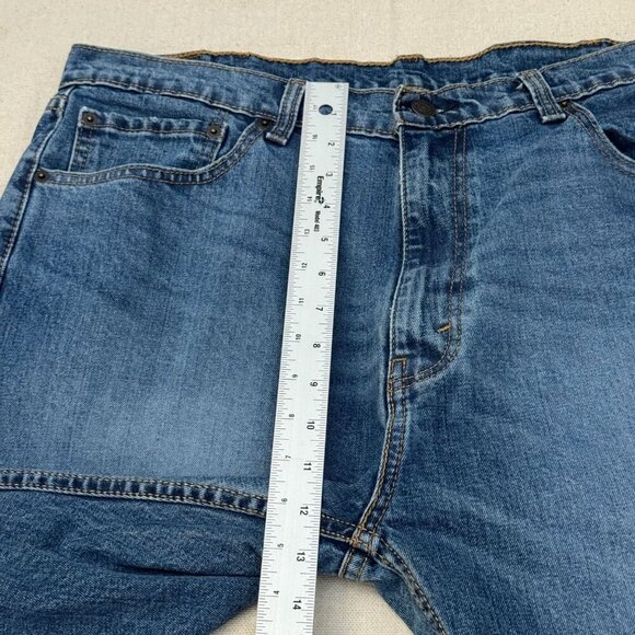 Levi’s 505 Regular Fit Jeans | Men’s 38x29 | Dark Wash - Picture 6 of 15